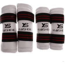 Strade Store Shin Instep Dirsek Pedleri Mma Bacak / Kol Muhafızları Muay Thai Kick Boks Koruyucusu Xl Beyaz (Yurt Dışından)