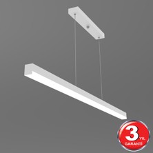 Hegza Lighting Magro 120CM - Ledli Sarkıt Lineer Modern LED Avize, Salon, Mutfak, Masa Üstü Avize