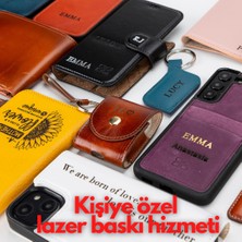 Bouletta Bouletta Apple iPhone 14 Pro Max Uyumlu Deri Arka Kapak F360 RST2EF Taba