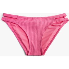 Koton Brazilian Bikini Altı Dokulu Pencere Detaylı