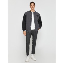 Koton Basic Dokuma Pantolon Düğmeli