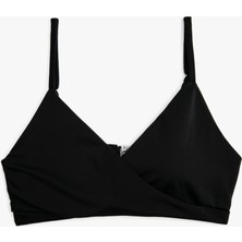 Koton Üçgen Bikini Üstü İnce Askılı