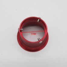 Sharplace 50MM Hava Filtresi Arabirim Kupası 24 26 28   30MM Motosiklet Karbüratör Kırmızı (Yurt Dışından)