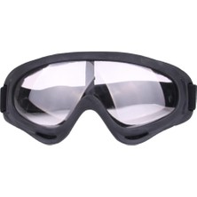 Sharplace Motosiklet Goggles Geniş - Kazık Etki Kanıtı Şeffaf (Yurt Dışından)