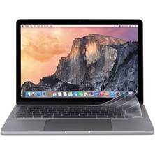 Microcase Macbook Air 13.6 M2 A2681 MLXW3TU/A Silikon Klavye Koruması Us Şeffaf - AL3193