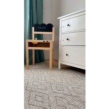 Apex Havana 8571 Gri Iskandinav Desen Dekoratif Modern Bukle Halı