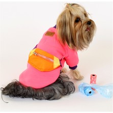 Max Design Pet Sweatshirt Çantalı - Pembe- Köpek ve Kedi Kıyafeti