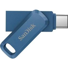 Sandisk Ultra Dual Drive Go 128GB Type-C USB 3.1 Flash Bellek SDDDC3-128G-G46NB Navy Blue