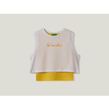 Benetton Kız Çocuk Tshirt BNT-G026 Top 010