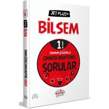 Editör Yayınları 1. Sınıf Bilsem Jet Plus- Çıkması Muhtemel Sorular ve Bilsem Deneme Seti