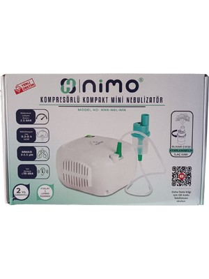 Nimo Kompresörlü Kompakt Mini Nebülizatör