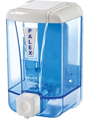 Palex Standart Köpük Sabun Dispenseri 500 cc Şeffaf Mavi