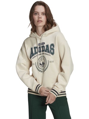 adidas AIA8318 Adidas Kadın Sweatshirt Krem