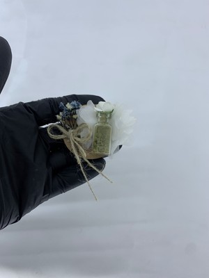 SırmalıHome Sırmalı Çeyiz Kına Geceleri Için 25 Adet Magnet Kına Tüpü Beyaz Lazer Kesimli Hediyelik