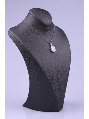 Alibaba Doğaltaş Ay Taşı Doğal Taş Kolye