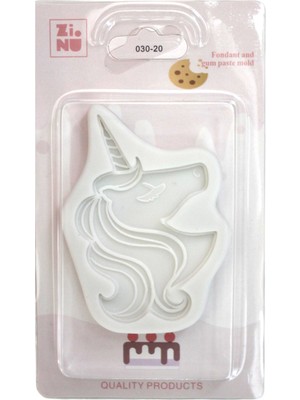 Pastry Planet Unicorn Şeker Hamuru Silikon Kalıp