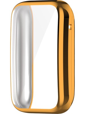 Microcase Xiaomi Mi Band 7 Pro Önü Kapalı Tasarım Silikon Kılıf - AL3173