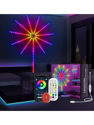 Upway Havai LED Bluetooth Rgb 156 LED USB Akıllı Dekoratif Ses Müzik Destekli