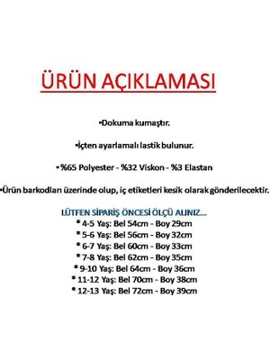 Seabubbles Pileli Çocuk Etek