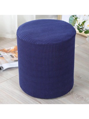 Yuvarlak Osmanlı Kapakları Ayak Dinlenme Elastik ile Slipcover