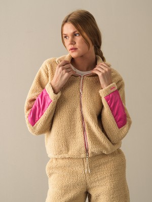 Xint Dik Yaka Oversize Polar Sweatshirt