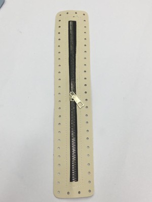 Karan Tuhafiye Derili Fermuar / Çanta Fermuarı / Kapak Fermuar 30 cm