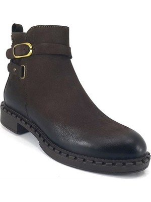 Venüs 2152203 Günlük     Deri      Bot-Kahverengi Nubuk