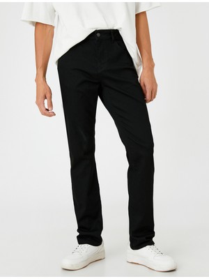 Koton Straight Fit Kot Pantolon - Mark Jean