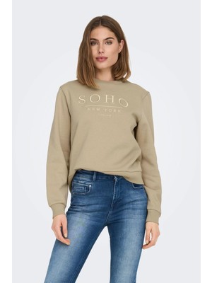 Kadın Onlfılıne L/s O-Neck Sweat