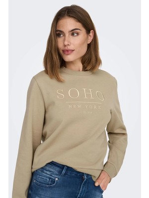 Kadın Onlfılıne L/s O-Neck Sweat