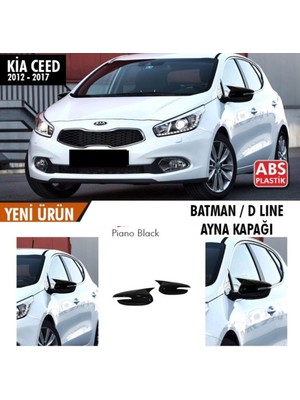Drs Tuning Kia Ceed (2012-2017) Batman Yarasa Ayna Kapağı (Parlak Siyah)