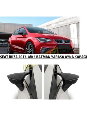 Drs Tuning Seat Ibiza Mk5 2017 Sonrası Batman Yarasa Ayna Kapağı (Piano Black)