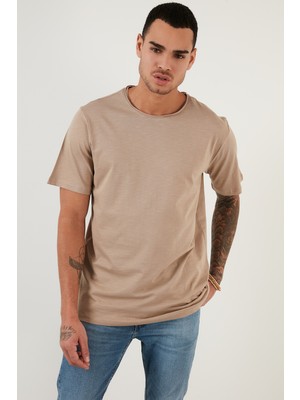 Buratti Pamuklu Slim Fit Bisiklet Yaka T Shirt Erkek T Shirt 59020001