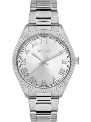 Wesse Erkek Klasik Quartz Kol Saati Çelik Kordon ve Kasa 5 ATM Su Geçirmez Koleksiyonluk