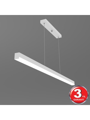 Hegza Lighting Magro 100CM - Ledli Sarkıt Lineer Modern LED Avize, Salon, Mutfak, Masa Üstü Avize