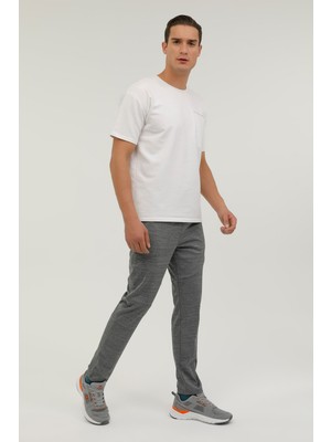 Lumberjack M-CG551 Ulrich Track Pant Gri Erkek Eşofman Alti