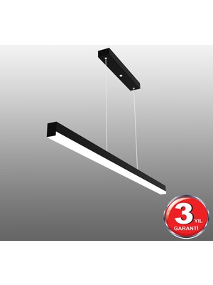 Hegza Lighting Magro 120CM - Ledli Sarkıt Lineer Modern LED Avize, Salon, Mutfak, Masa Üstü Avize