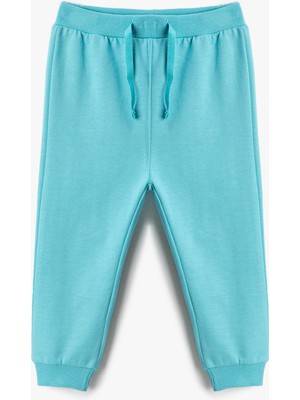 Koton Basic Jogger Eşofman Altı Beli Bağlamalı