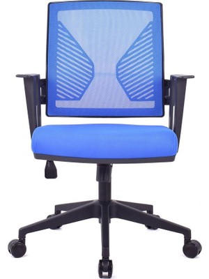 Koltuk Stilim Sante Mavi Fileli Pls Çalışma Koltuğu Ofis Koltuğu