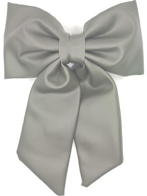 Tedz Collection Mordino Yeşil Deri Fiyonk Saç Tokası