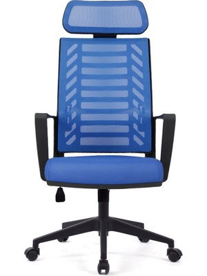 Koltuk Stilim Gardena Mavi Pls Makam Koltuğu Ofis Koltuğu
