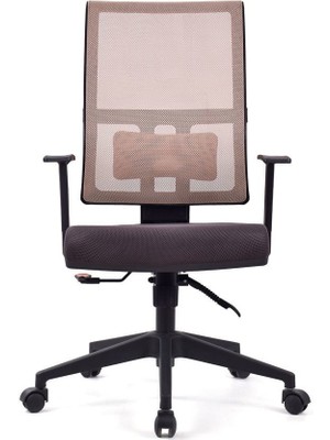 Koltuk Stilim Perla Eflatun Pls Fileli Çalışma Koltuğu Ofis Koltuğu