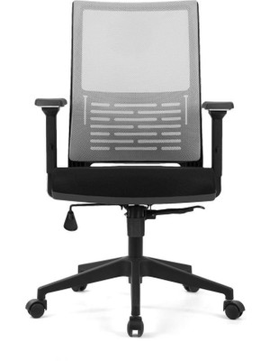 Koltuk Stilim Carina Gri Fileli Pls Çalışma Koltuğu Ofis Koltuğu