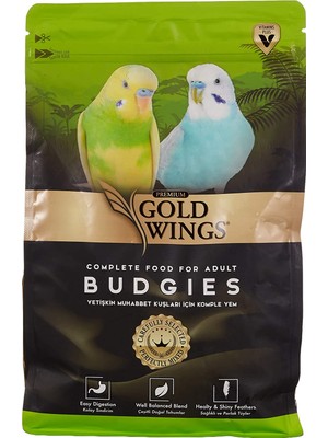 Gold Wings Premium Tanecikli Muhabbet Yemi 1 kg Kolay Sindirimli ve Sağlıklı Tüyler İçin