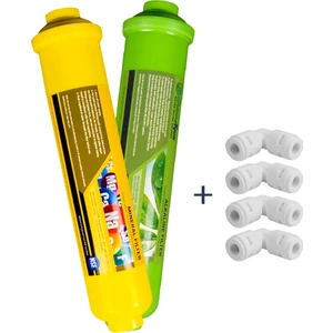 - Alkali ve Mineral Filtre 10'' 2'li Set