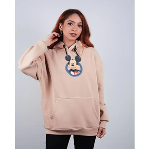 to Cosmos Oversize Hoodie Mickey Mouse Dragling Stone Color