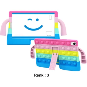 iPad Mini 6 8.3 Inch Popit Standlı Silikon Kılıf - AL3117