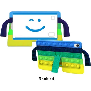 iPad Mini 6 8.3 Inch Popit Standlı Silikon Kılıf - AL3117