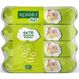 Soft Islak Havlu 4 x 70 Toplam 280 Adet