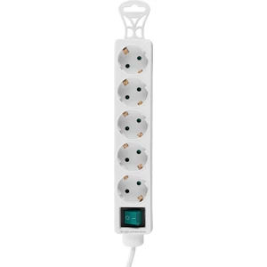 Tam Bakır Akım Korumalı 1.5M 5Li Priz Çoklayıcı Spg-F05 306Joule Flat Soket 3G 1.0Mm